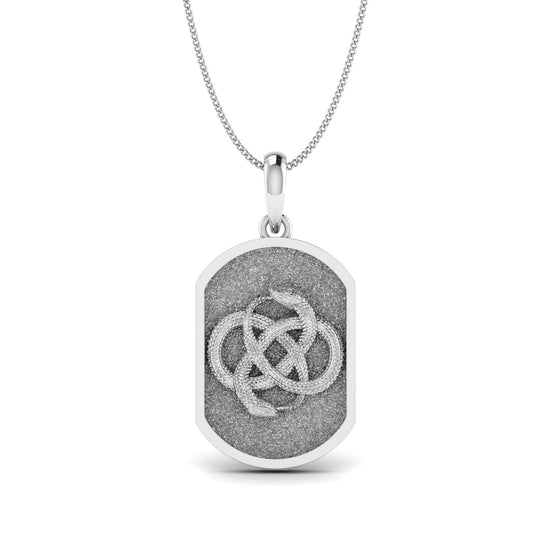 Stone Cold dog tag [925 Silver]