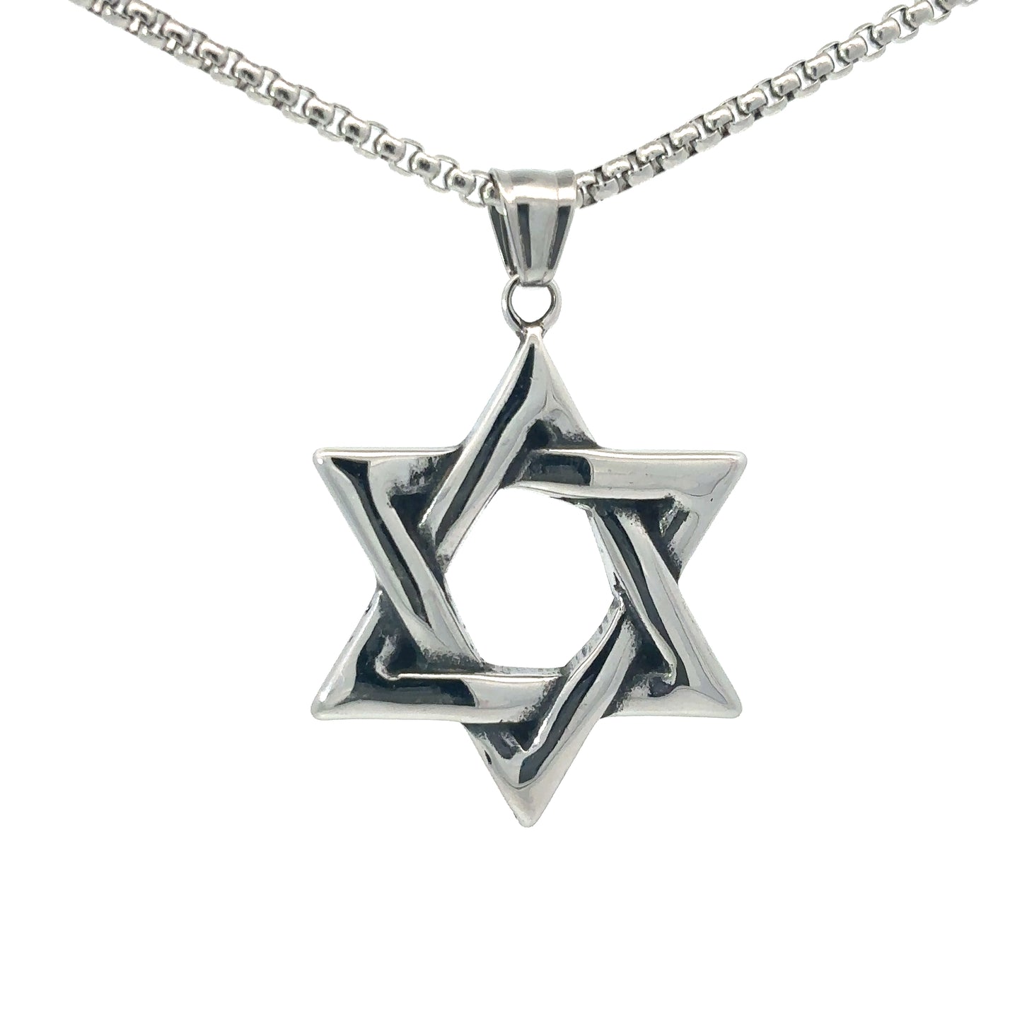 STAR OF DAVID  [GUNMETAL]