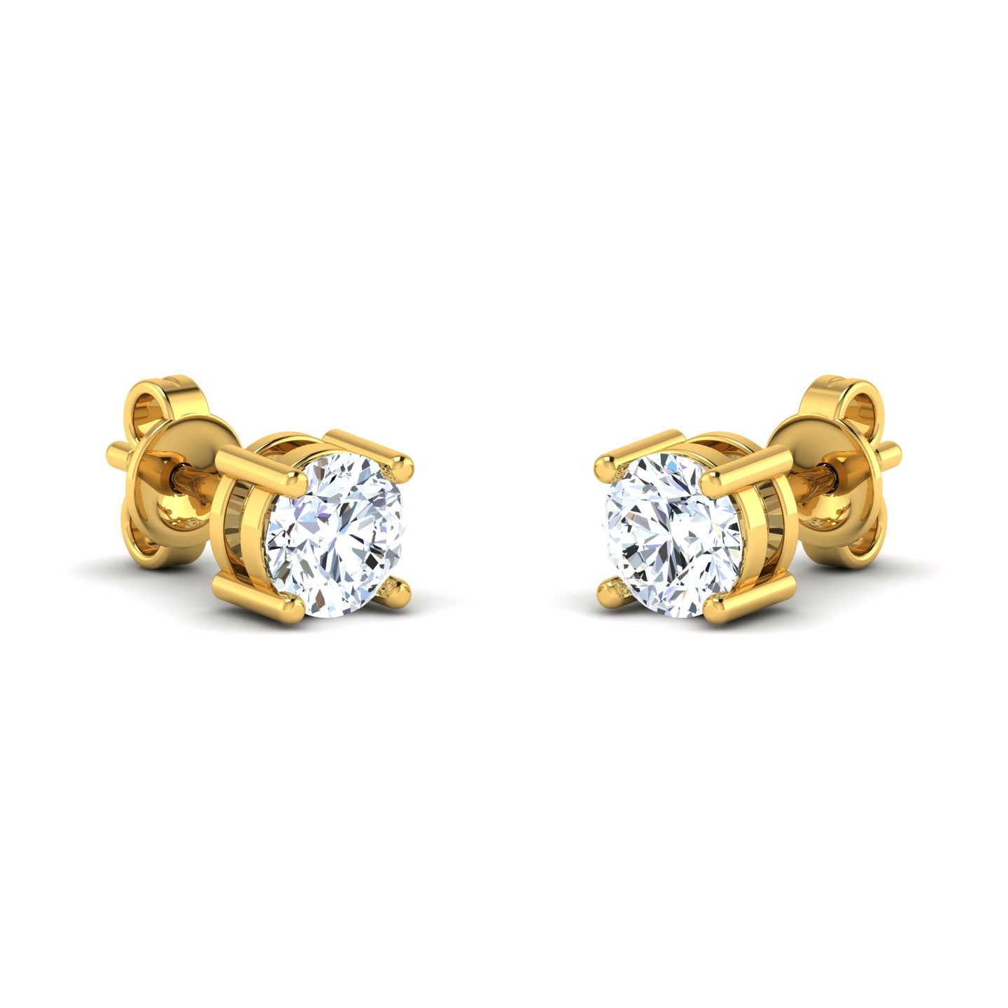 SOLITAIRE STUD  [925 silver]